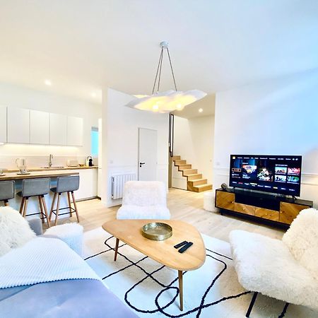 Velvet - Best Keys - Maison Duplex Elegante - Plein Centre Ville - Deco Minimaliste & Cosy - Literie Haut De Gamme - 2 Chambres Separees - Lit Queen Size & 1 Canape Convertible - Smart Tv - Wifi Fibre - Check-In Autonome Санс Экстерьер фото